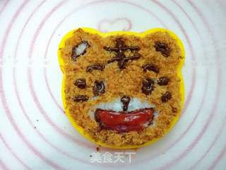 巧虎饭团便当的做法步骤:14