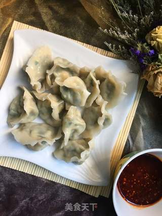 韭菜鸡蛋饺子的做法步骤:13