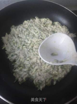 洋槐花饼的做法步骤:9