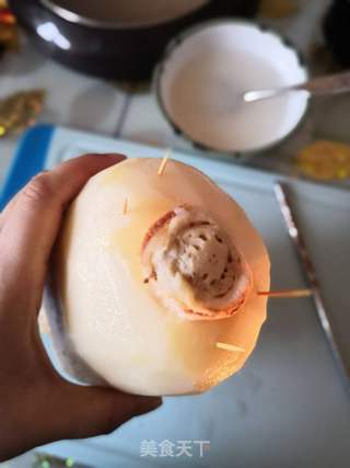 冰糖糯米藕的做法步骤:4