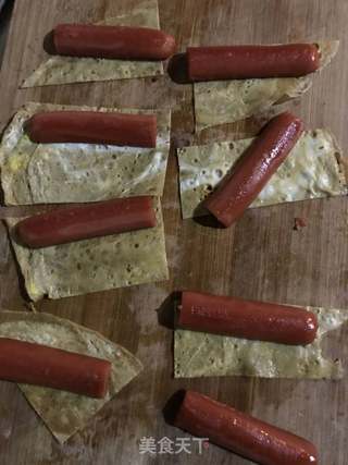 火腿肠馒头的做法步骤:2