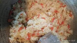 彩色蛋炒饭的做法步骤:7