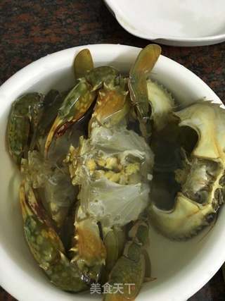 八宝饭蒸青蟹的做法步骤:6