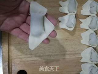 鲜肉家常馄饨的做法步骤:5