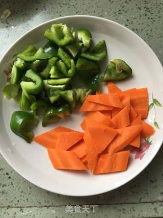 家庭版菠萝咕噜肉的做法步骤:3
