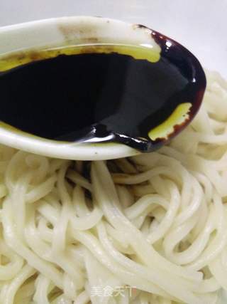 快手葱油拌面的做法步骤:4
