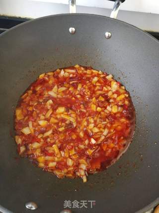 香辣香菇牛肉酱的做法步骤:6
