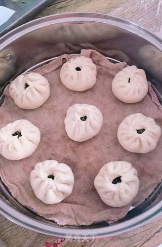 咸菜包的做法步骤:9