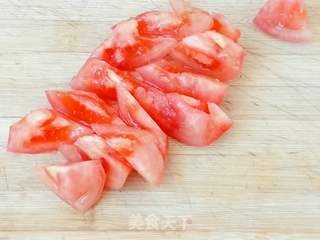虾皮紫菜番茄汤的做法步骤:4