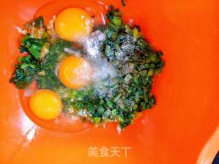 莴笋鸡蛋饼的做法步骤:7