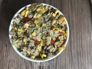现菜炒现饭的做法步骤:12