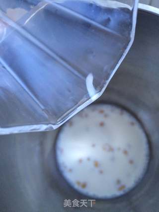 南瓜牛奶豆浆的做法步骤:3