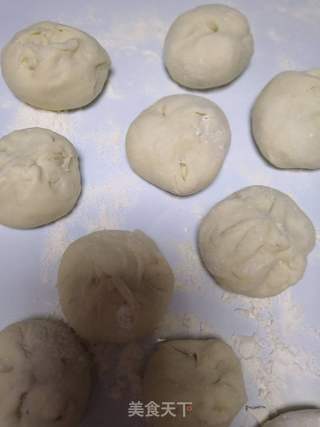 小猪猪豆沙包的做法步骤:18