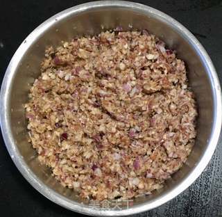 猪肉洋葱馄饨的做法步骤:4