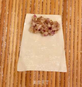 猪肉洋葱馄饨的做法步骤:5