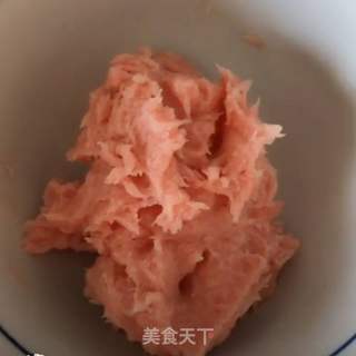 宝宝午餐肉的做法步骤：1