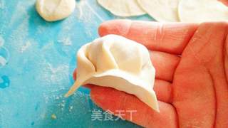 韭菜肉煎饺的做法步骤:12