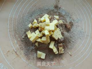 可可夹心饼干的做法步骤:3