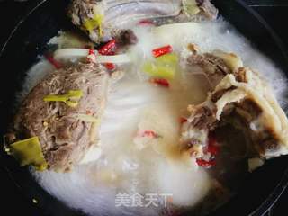 孜然烤羊排的做法步骤:4