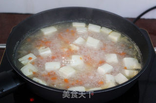 虾仁豆腐汤的做法步骤:8