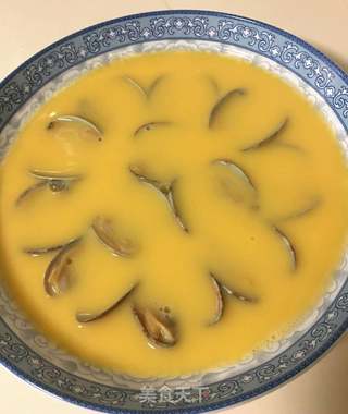 家常快手菜花蛤蒸蛋的做法步骤:4