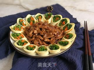 京酱肉丝的做法步骤:17