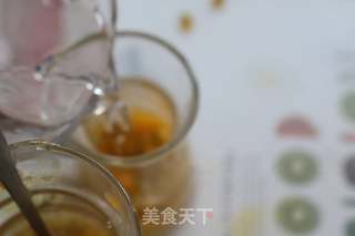樱花蜂蜜百香果汁的做法步骤:4