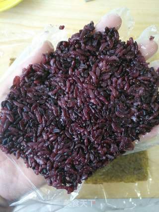 黑米紫菜包饭的做法步骤:11