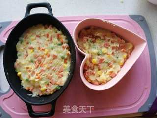 芝士焗土豆泥的做法步骤:10