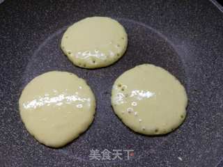 无油奶香玉米松饼的做法步骤:8