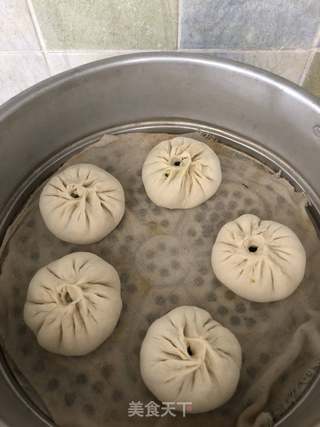 荠菜包子的做法步骤:4