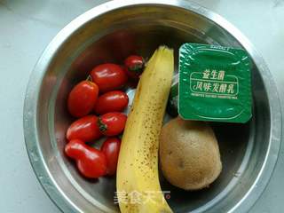 蔬菜水果沙拉的做法步骤:2