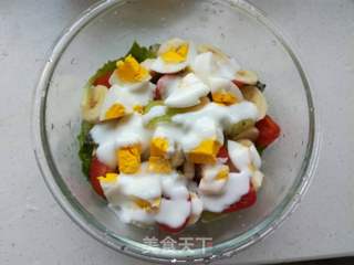 蔬菜水果沙拉的做法步骤:10