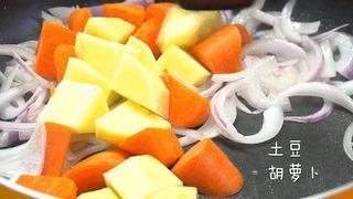 日式咖喱猪排饭的做法步骤:3
