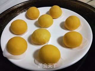 南瓜麦芽糖包子的做法步骤:5