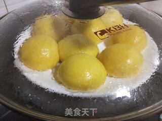 南瓜麦芽糖包子的做法步骤:7