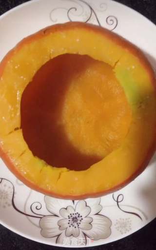 南瓜蒸鸡蛋的做法步骤:3