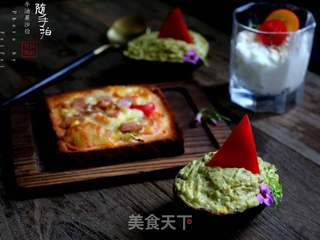 牛油果沙拉船的做法步骤:14