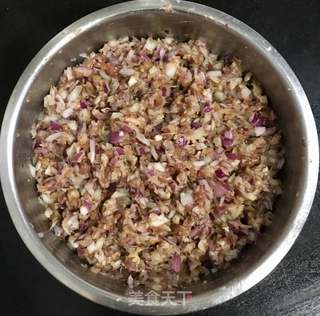 洋葱猪肉包子的做法步骤:6