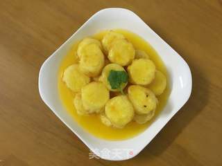 橙汁玉子豆腐的做法步骤:13