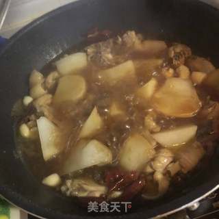 小鸡炖土豆的做法步骤:6
