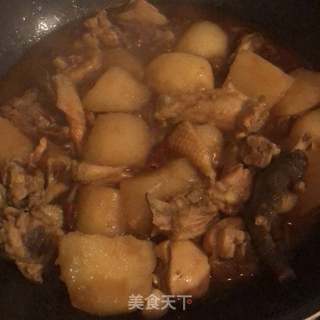 小鸡炖土豆的做法步骤：7