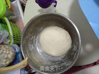 圆白菜韭菜鸡蛋素包子的做法步骤:6
