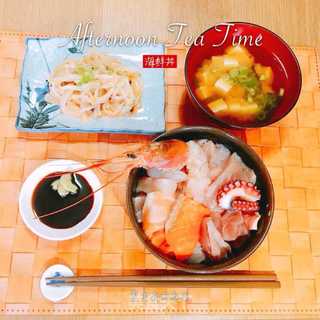 日式料理之海鲜饭的做法步骤:2