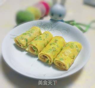 蔬菜鸡蛋饼的做法步骤:6