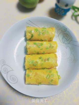 蔬菜鸡蛋饼的做法步骤:5