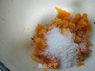红薯花馒头的做法步骤：1