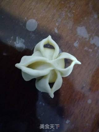 红薯花馒头的做法步骤：12
