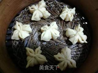 红薯花馒头的做法步骤：14