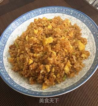 酱油炒饭的做法步骤:5